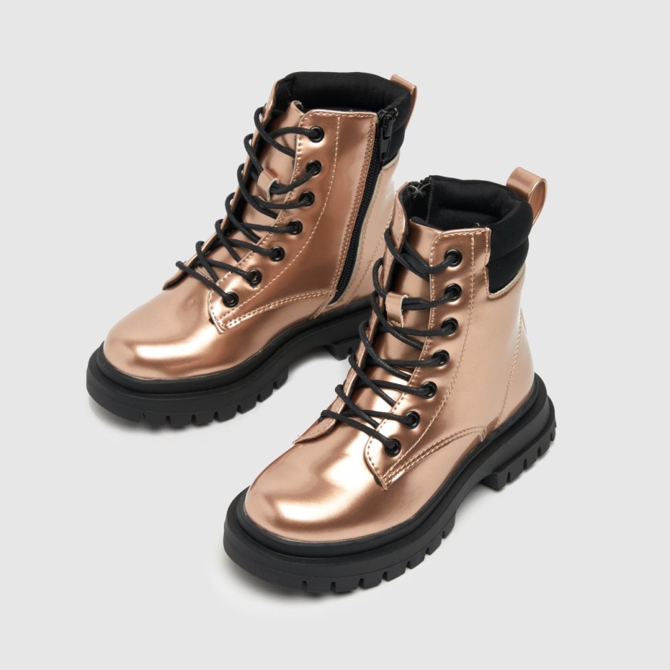 Schuh Chance Lace Up Girls Junior Boots Bronze Dr Martens Schweiz