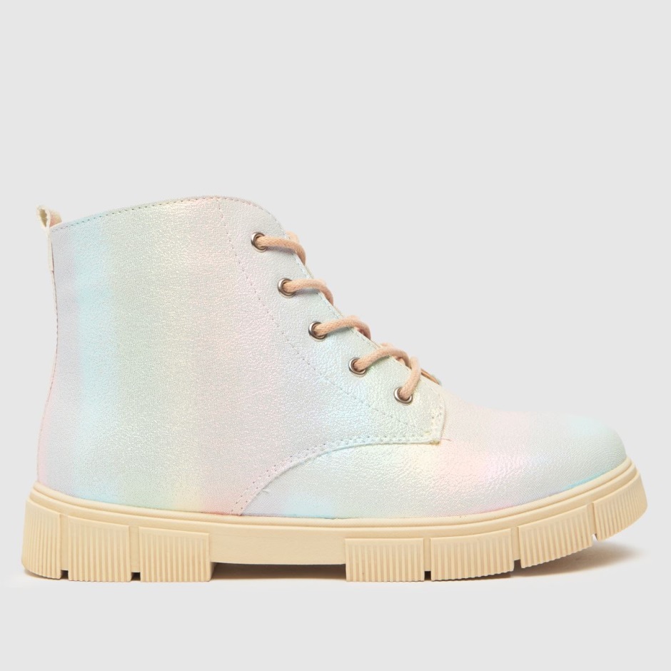 Dr Martens Schweiz Zürich Multi Schuh Chant Lace Up Girls Junior Boots