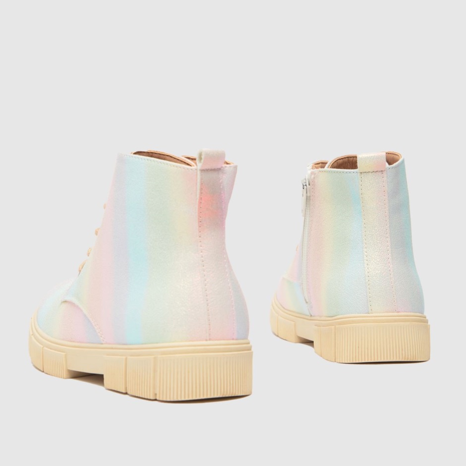 Dr Martens Schweiz Zürich Multi Schuh Chant Lace Up Girls Junior Boots