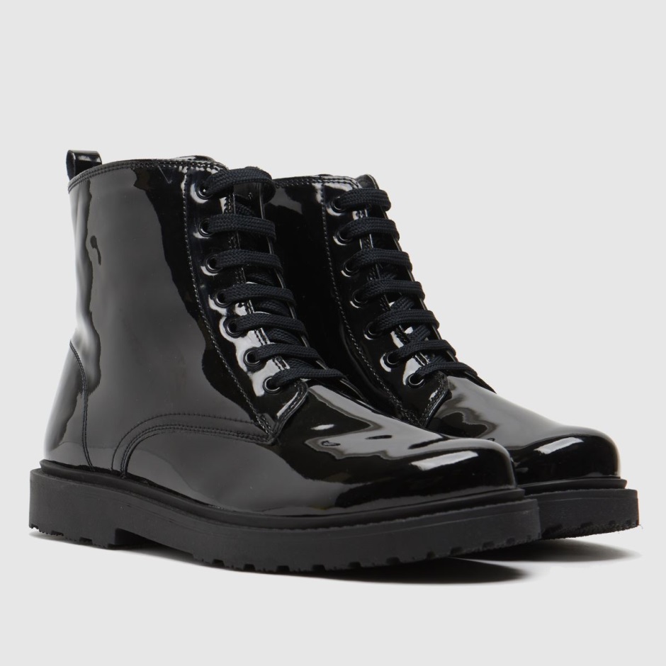 Dr Martens Schweiz Zürich Schuh Creator Lace Up Girls Youth Boots Black