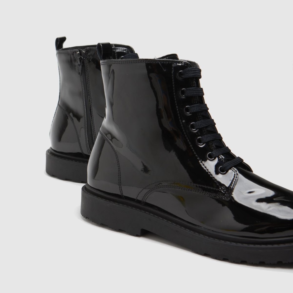 Dr Martens Schweiz Zürich Schuh Creator Lace Up Girls Youth Boots Black