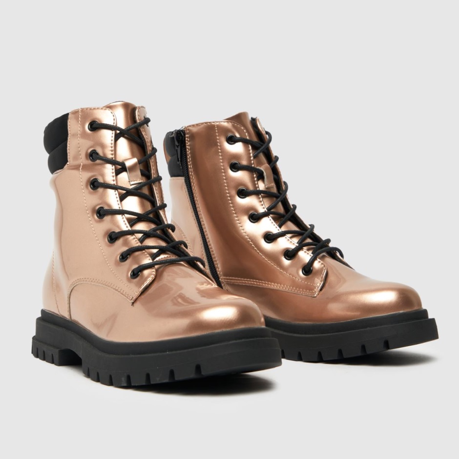 Bronze Schuh Chance Schnürstiefel Mädchen Jugend Dr Martens Schweiz