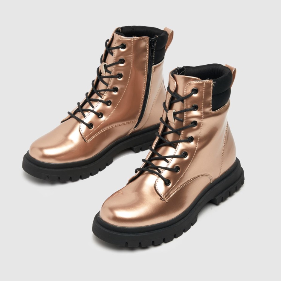 Bronze Schuh Chance Schnürstiefel Mädchen Jugend Dr Martens Schweiz