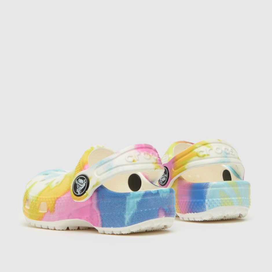 Weiß-gelb Dr Martens Schweiz Crocs Classic Clog Mädchen Kleinkind Sandalen