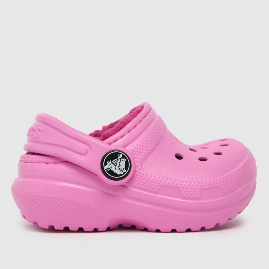 Crocs Classic Lined Clog Mädchen Kleinkind Sandalen Pink Dr Martens Schweiz