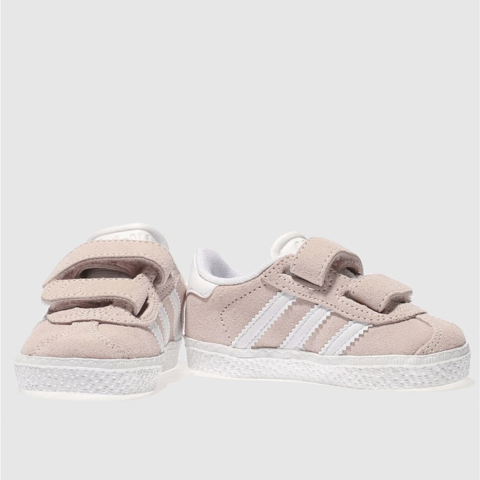 Pale Pink Dr Martens Schweiz Adidas Gazelle Girls Toddler Trainers