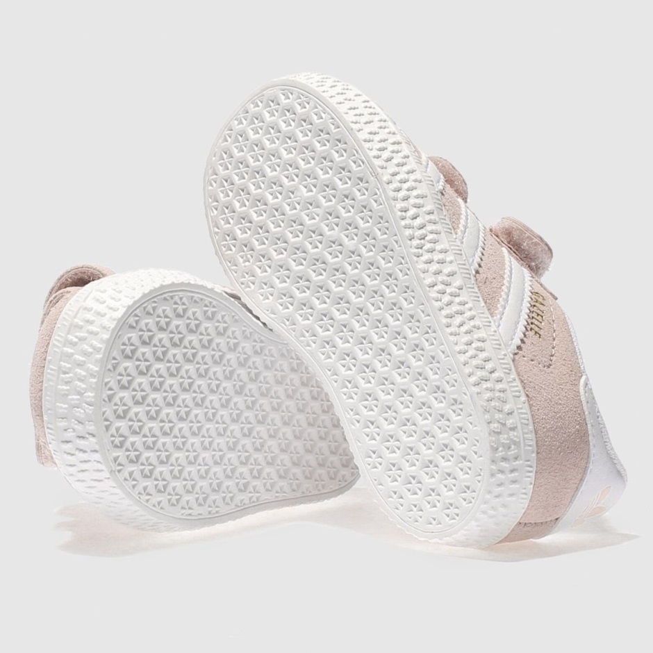 Pale Pink Dr Martens Schweiz Adidas Gazelle Girls Toddler Trainers