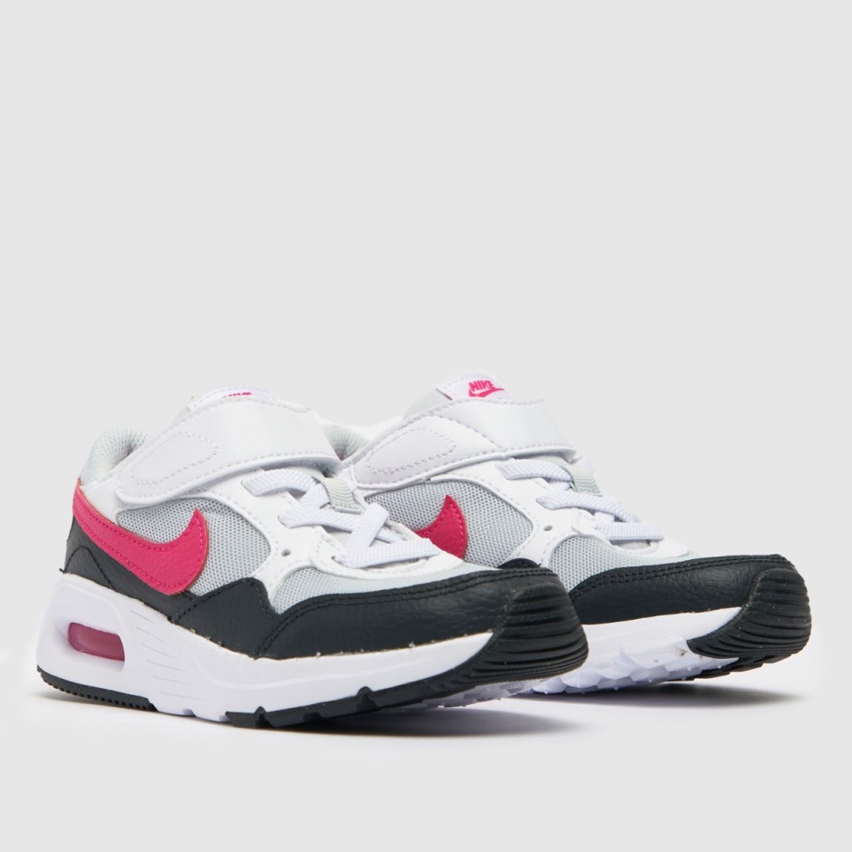 Weiß-schwarz Dr Martens Schweiz Nike Air Max Sc Mädchen Kleinkind Trainer