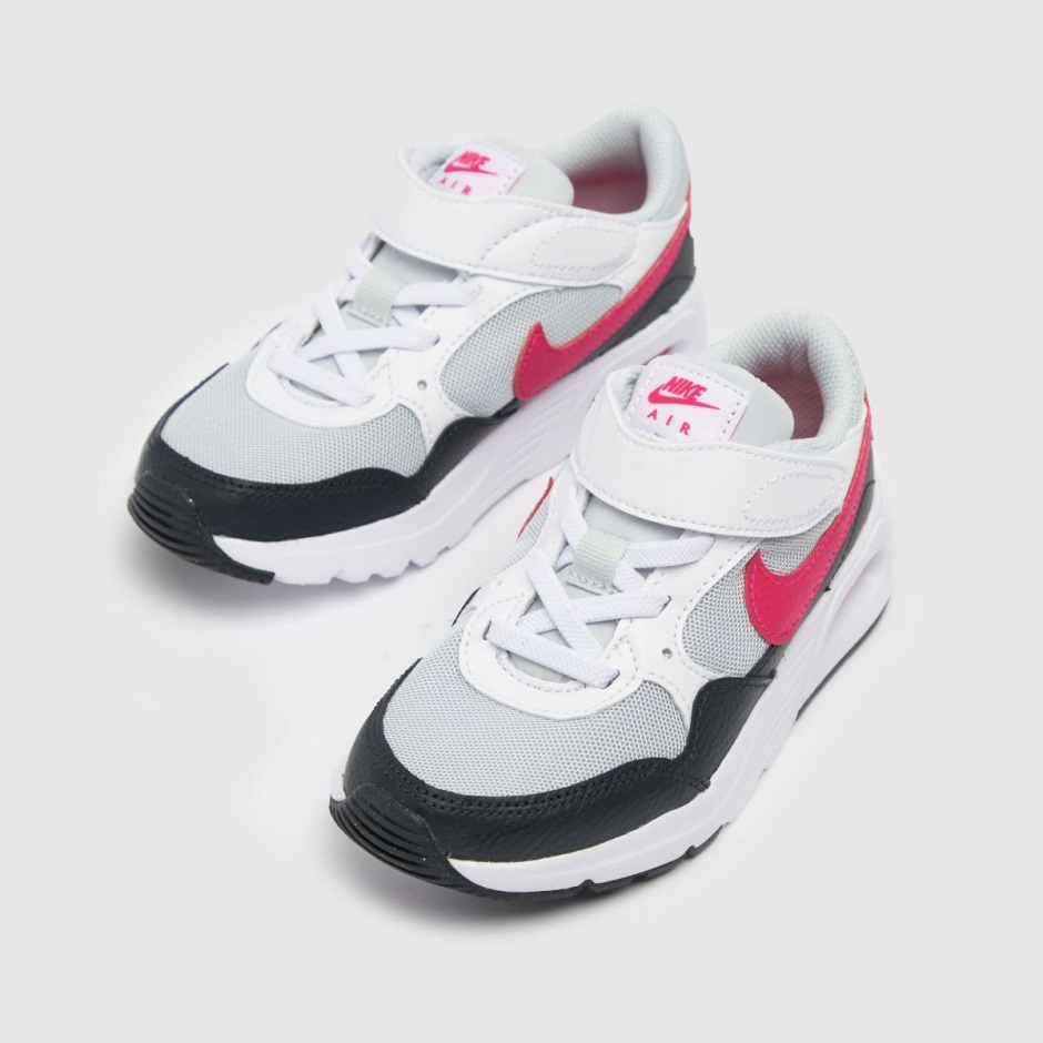 Weiß-schwarz Dr Martens Schweiz Nike Air Max Sc Mädchen Kleinkind Trainer