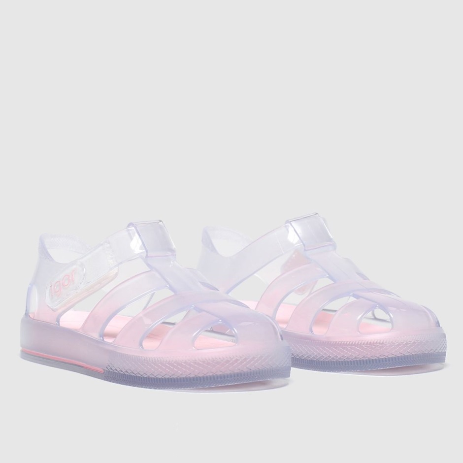 Igor Star Cristal Girls Toddler Sandals Dr Martens Schweiz Zürich Clear