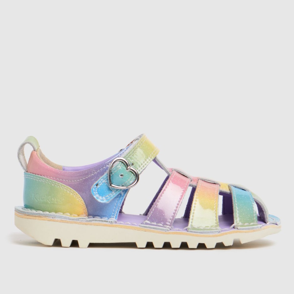 Multi Kickers Sandale Rainbow Mädchen Kleinkind Sandalen Dr Martens Schweiz