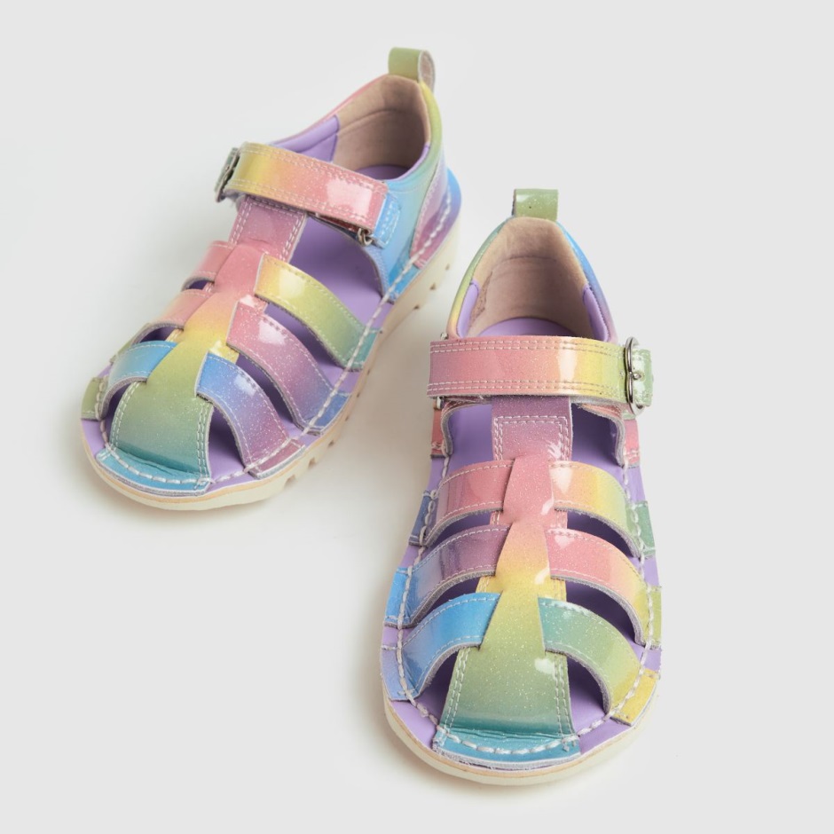 Multi Kickers Sandale Rainbow Mädchen Kleinkind Sandalen Dr Martens Schweiz