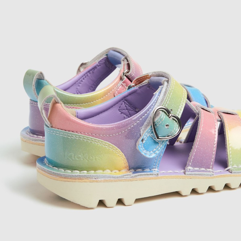 Multi Kickers Sandale Rainbow Mädchen Kleinkind Sandalen Dr Martens Schweiz