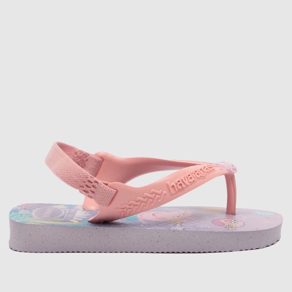 Dr Martens Schweiz Zürich Havaianas Baby Peppa Pig Girls Baby Sandals Lilac