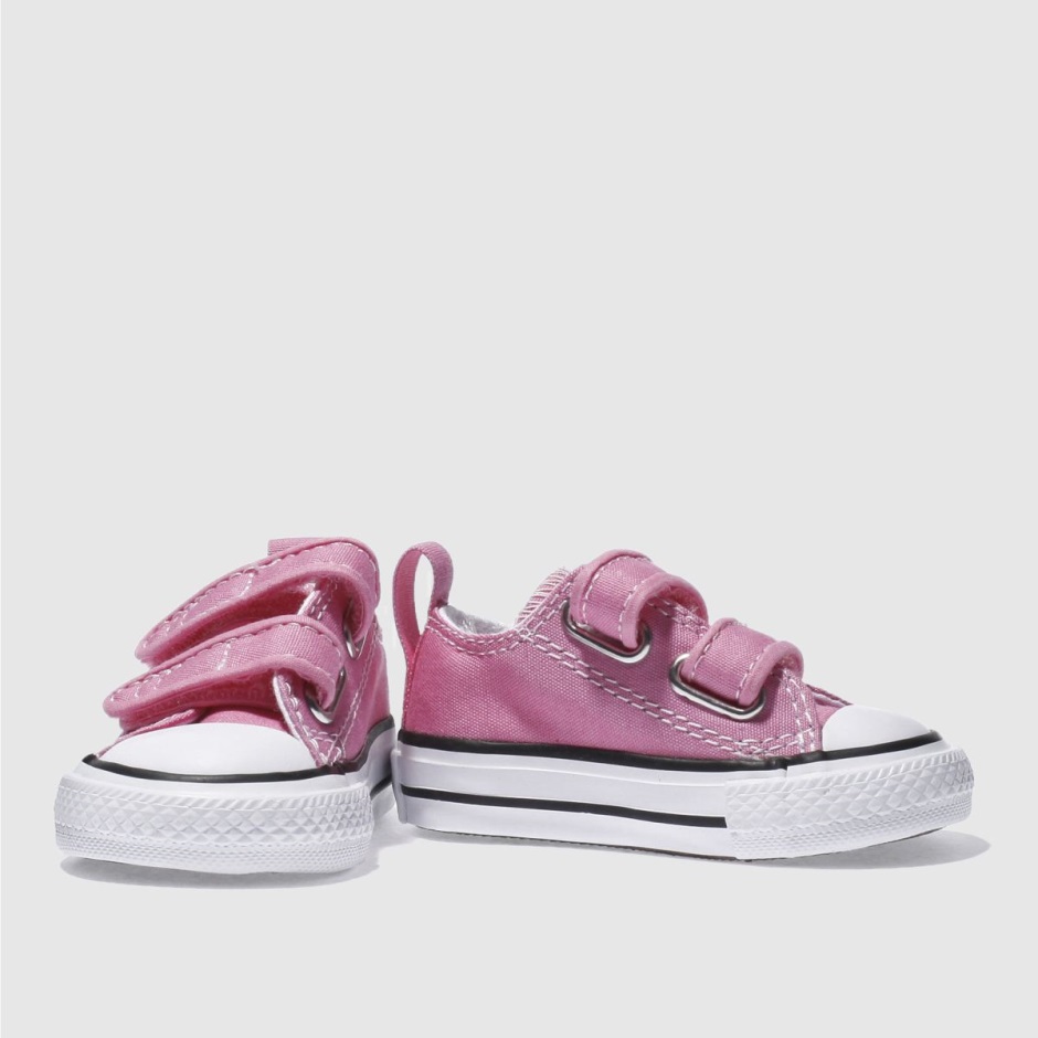 Rosa Converse All Star Ox 2v Mädchen Kleinkind Turnschuhe Dr Martens Schweiz