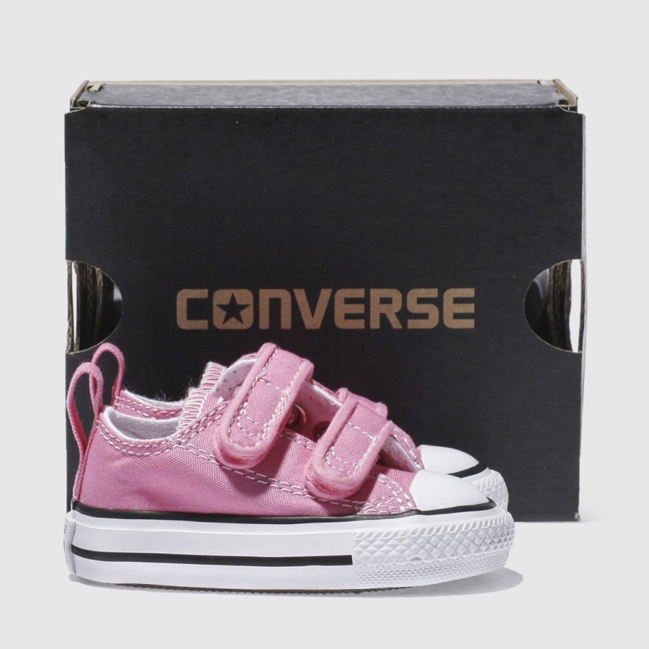 Rosa Converse All Star Ox 2v Mädchen Kleinkind Turnschuhe Dr Martens Schweiz