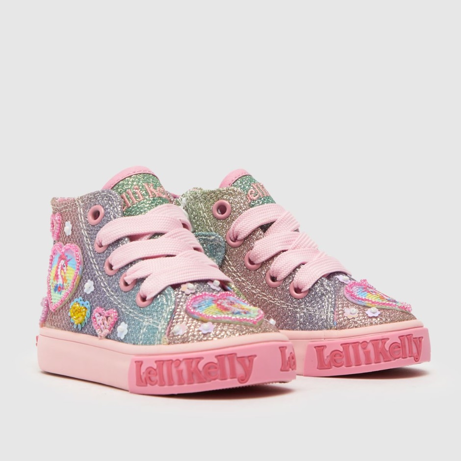 Rosa Lelli Kelly Unicorn Baby Mid Mädchen Junior Turnschuhe Dr Martens Schweiz