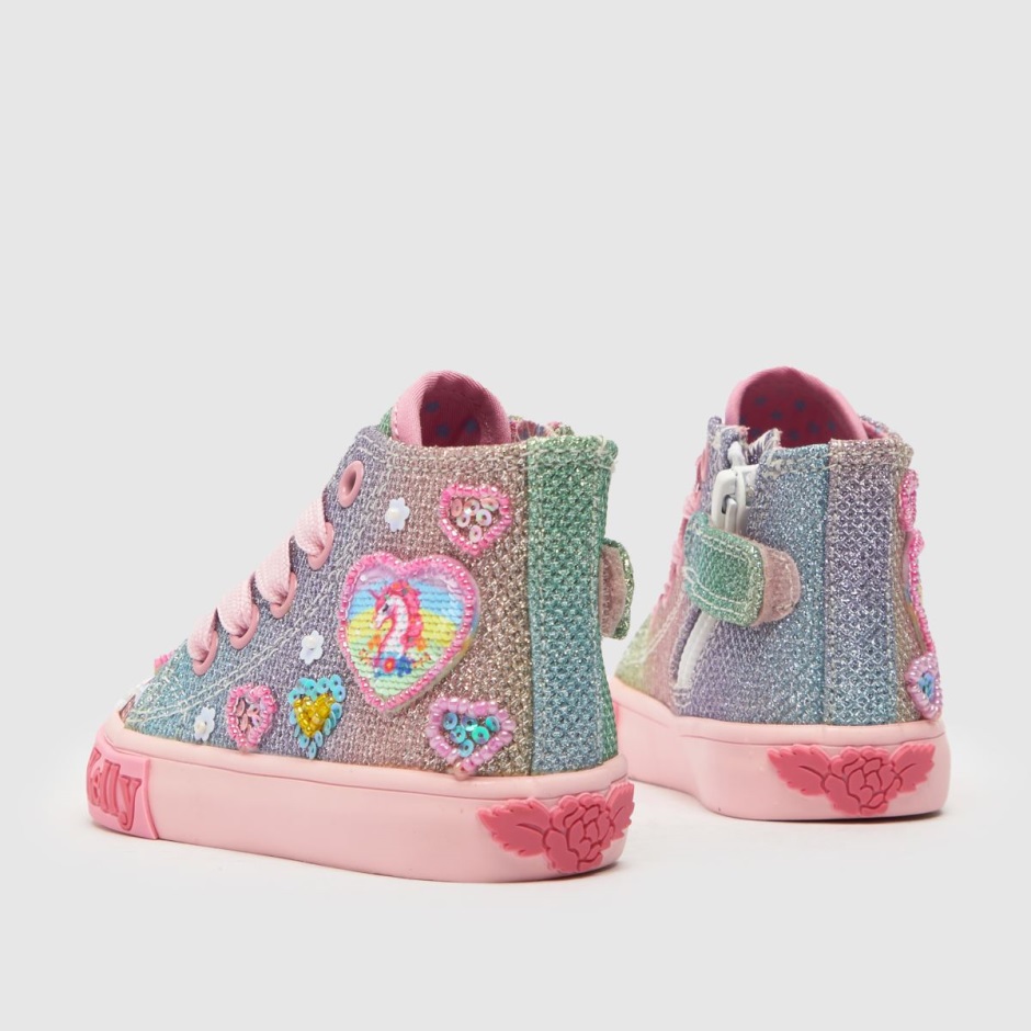 Rosa Lelli Kelly Unicorn Baby Mid Mädchen Junior Turnschuhe Dr Martens Schweiz