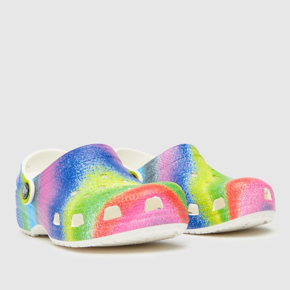 Crocs Classic Spray Clog Mädchen Junior Sandalen Dr Martens Schweiz Zürich Multi