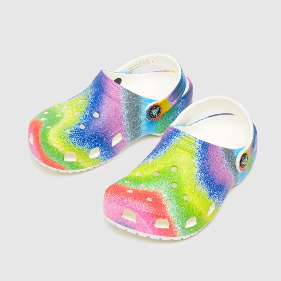 Crocs Classic Spray Clog Mädchen Junior Sandalen Dr Martens Schweiz Zürich Multi