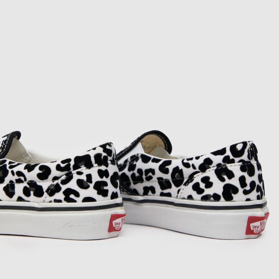 Dr Martens Schweiz Zürich Weiß-schwarz Vans Classic Slip-on Leo Mädchen Junior Turnschuhe