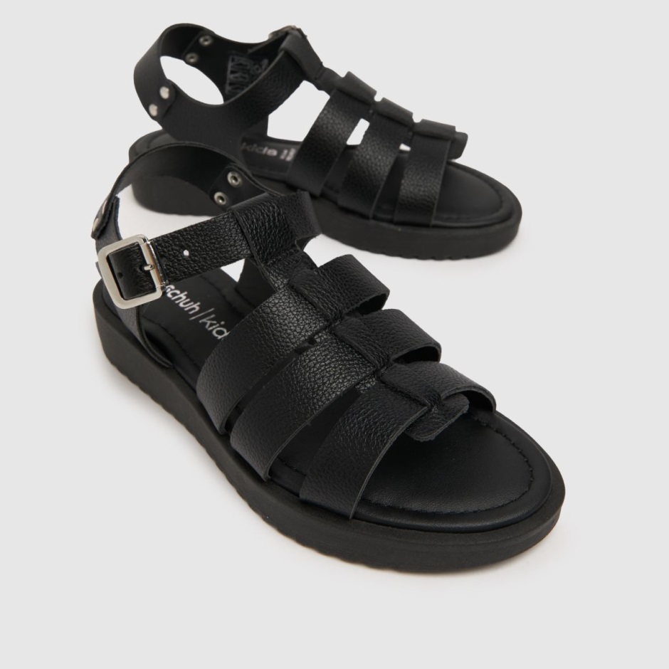 Dr Martens Schweiz Zürich Schuh Truth Strappy Girls Junior Sandals Black