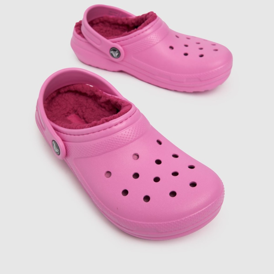 Rosa Dr Martens Schweiz Crocs Klassische Gefütterte Clog Mädchen Jugend Sandalen