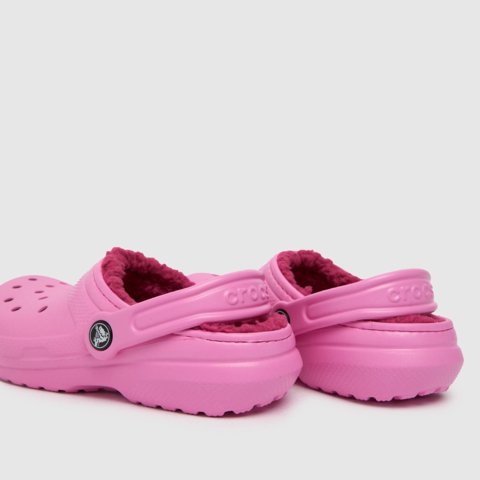 Rosa Dr Martens Schweiz Crocs Klassische Gefütterte Clog Mädchen Jugend Sandalen