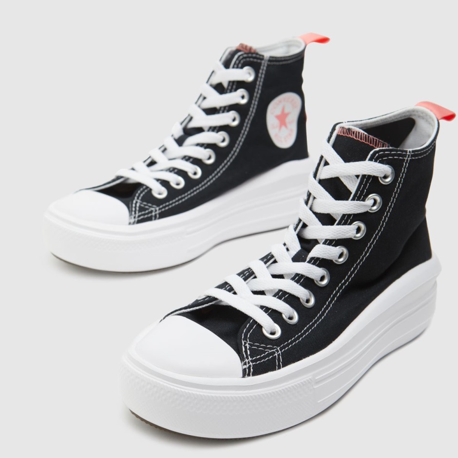 Dr Martens Schweiz Zürich Schwarz-pink Converse Move Farbe Pop Mädchen Jugend Turnschuhe