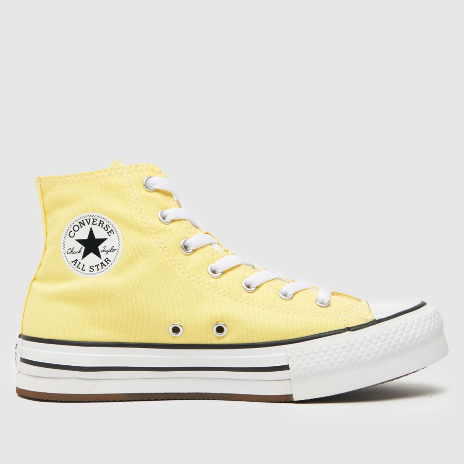 Gelb Converse All Star Eva Lift Hi Mädchen Jugendtrainer Dr Martens Schweiz