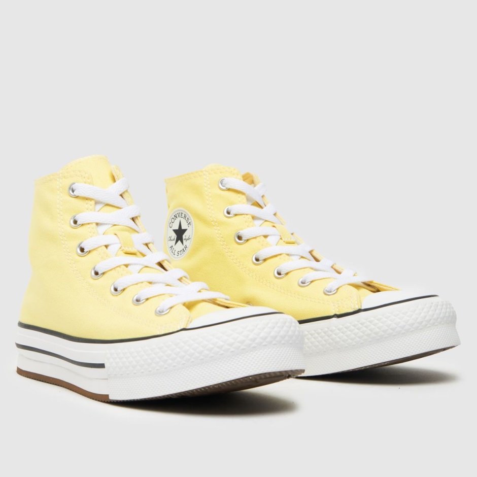 Gelb Converse All Star Eva Lift Hi Mädchen Jugendtrainer Dr Martens Schweiz
