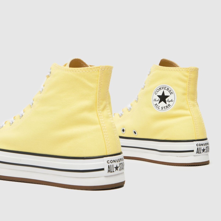 Gelb Converse All Star Eva Lift Hi Mädchen Jugendtrainer Dr Martens Schweiz