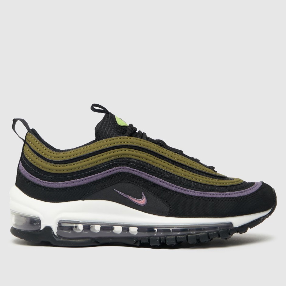 Schwarz-pink Dr Martens Schweiz Nike Air Max 97 Mädchen Jugend Trainer