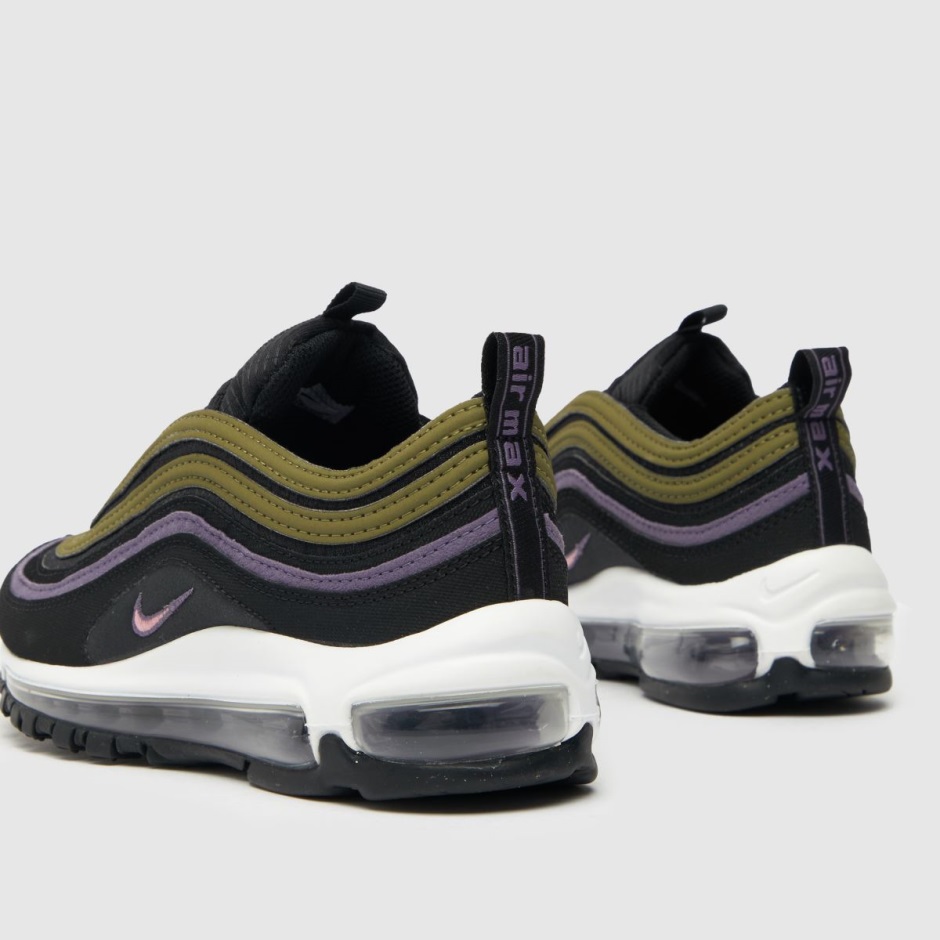 Schwarz-pink Dr Martens Schweiz Nike Air Max 97 Mädchen Jugend Trainer