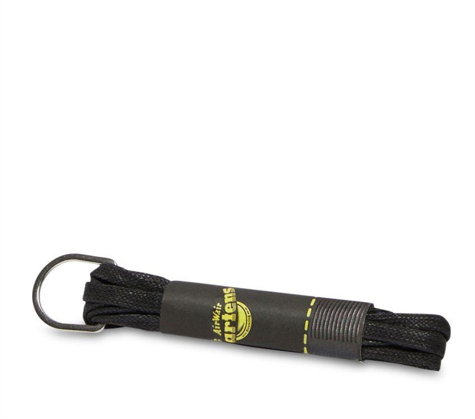 Dr Martens Schweiz Zürich 65cm Black Waxed Laces Black