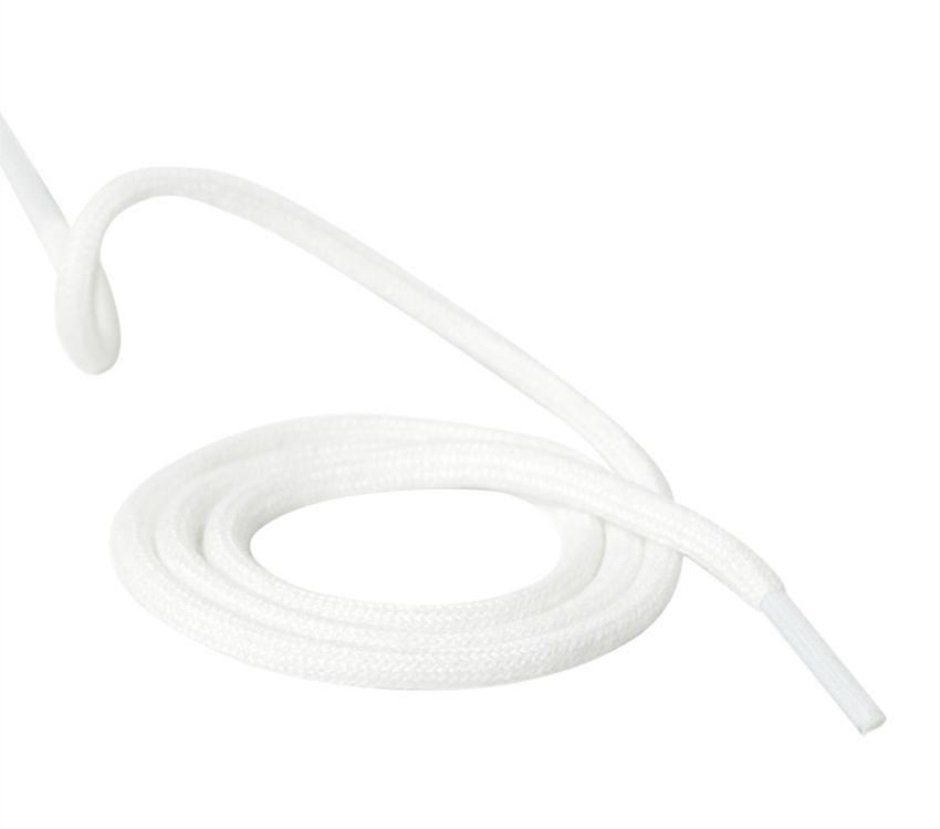 Weiß Dr Martens Schweiz 65cm Runde Schnürsenkel (3-loch)