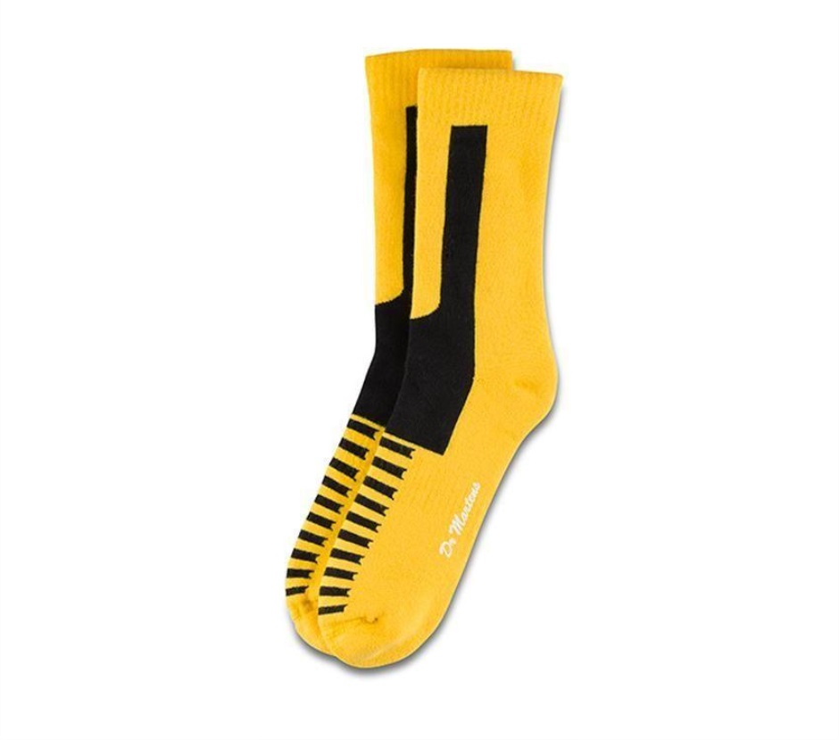 Dr Martens Schweiz Zürich Yellow/black Double Doc Sock