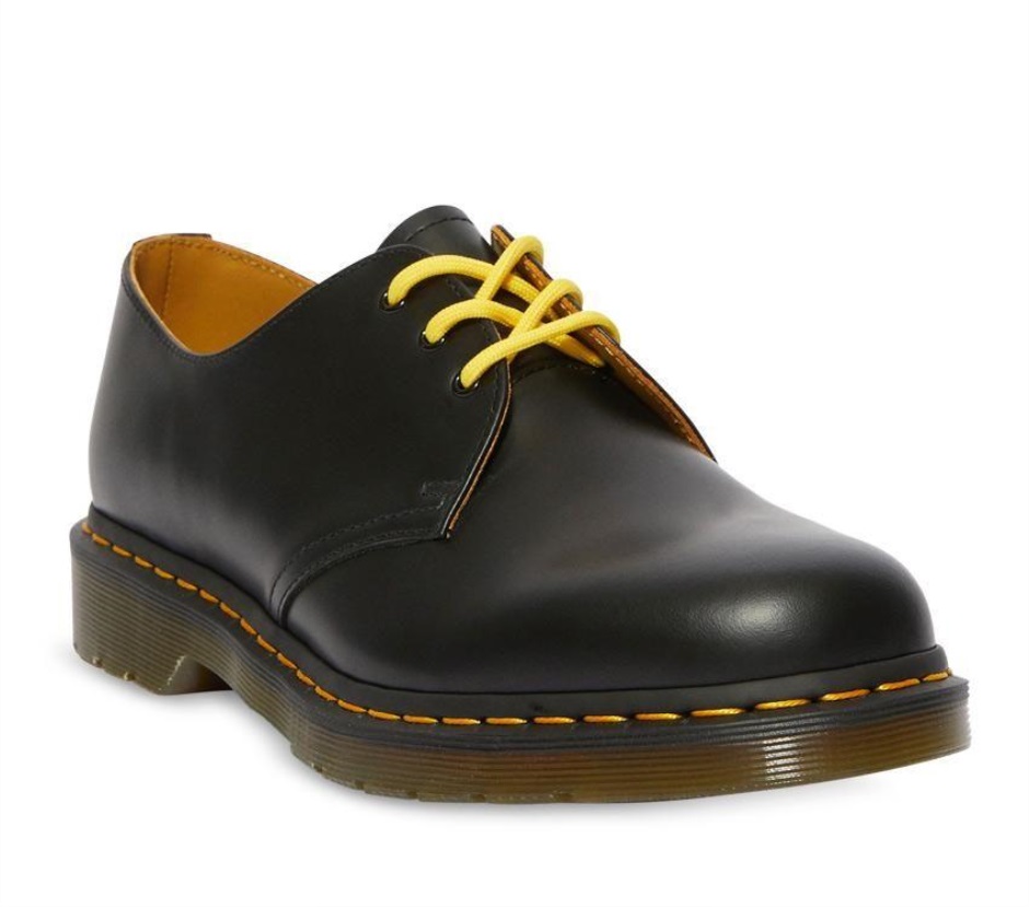 Dr Martens Schweiz Zürich 65cm Gelbe Runde Senkel (3-loch) Gelb 100% Tetoron