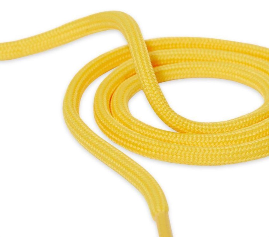 Dr Martens Schweiz Zürich 65cm Gelbe Runde Senkel (3-loch) Gelb 100% Tetoron