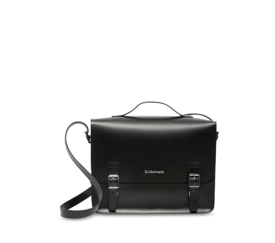 Box Messenger Bag Black Kiev-black Smooth Dr Martens Schweiz