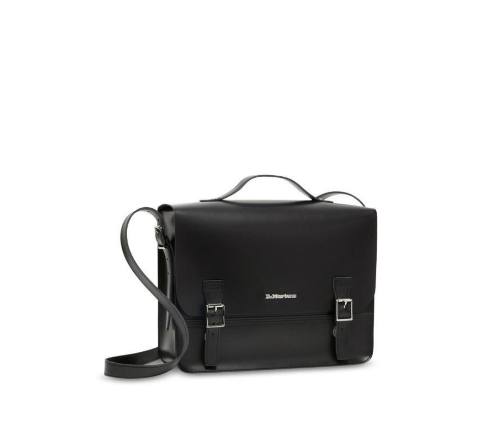 Box Messenger Bag Black Kiev-black Smooth Dr Martens Schweiz