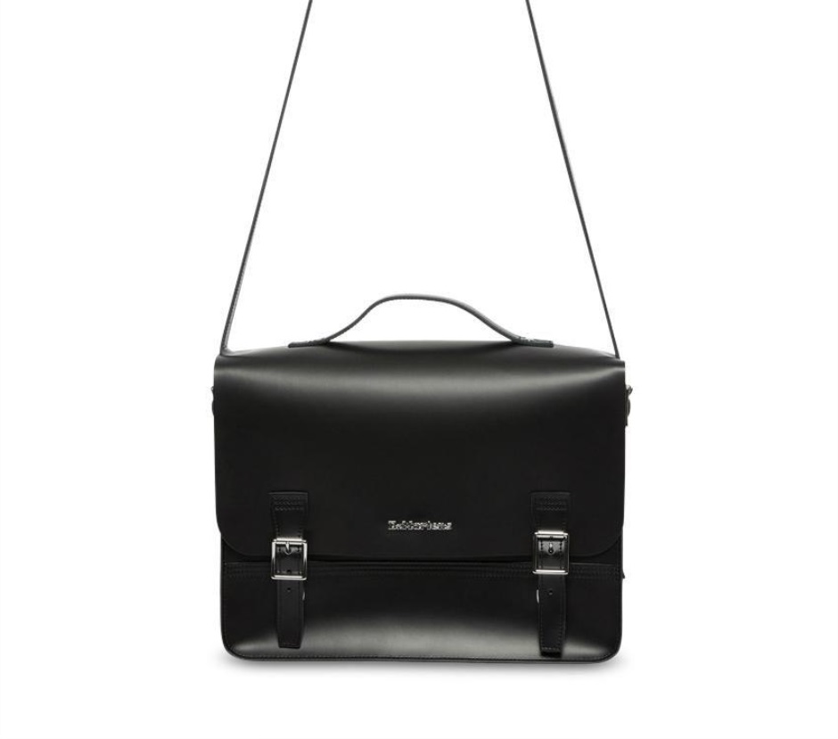 Box Messenger Bag Black Kiev-black Smooth Dr Martens Schweiz