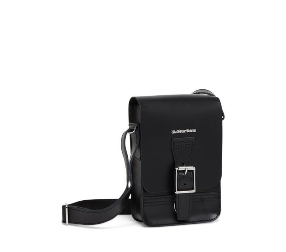 Box Crossbody Bag Dr Martens Schweiz Zürich Black Kiev-black Smooth